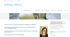 Desktop Screenshot of intimacyatlanta.com